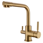 Превью картинка Смеситель для кухни EMAR ECB - 3003N PVD Golden #1