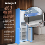 Превью картинка  Холодильник side by side Weissgauff WCD 450 Dark Grey NoFrost Inverter #6
