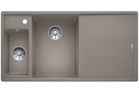 Картинка Blanсo BLANCO AXIA III 6 S серый беж чаша слева, доска стекло c кл.-авт. InFino®