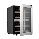 Превью картинка Шкаф винный  Meyvel Винный холодильник (шкаф) термоэлектрический MEYVEL MV12-SF2 (EASY) #1