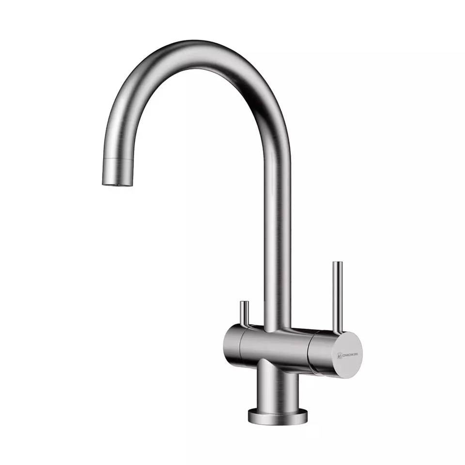 Фото Смеситель для кухни Omoikiri Yamada-BN латунь/нержавеющая сталь