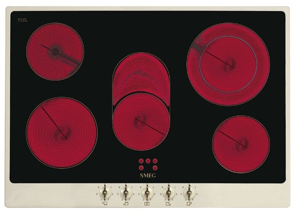 Фото Электрическая варочная панель Smeg P875PO
