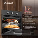 Превью картинка Электрический духовой шкаф Weissgauff EOM 206 BM #3