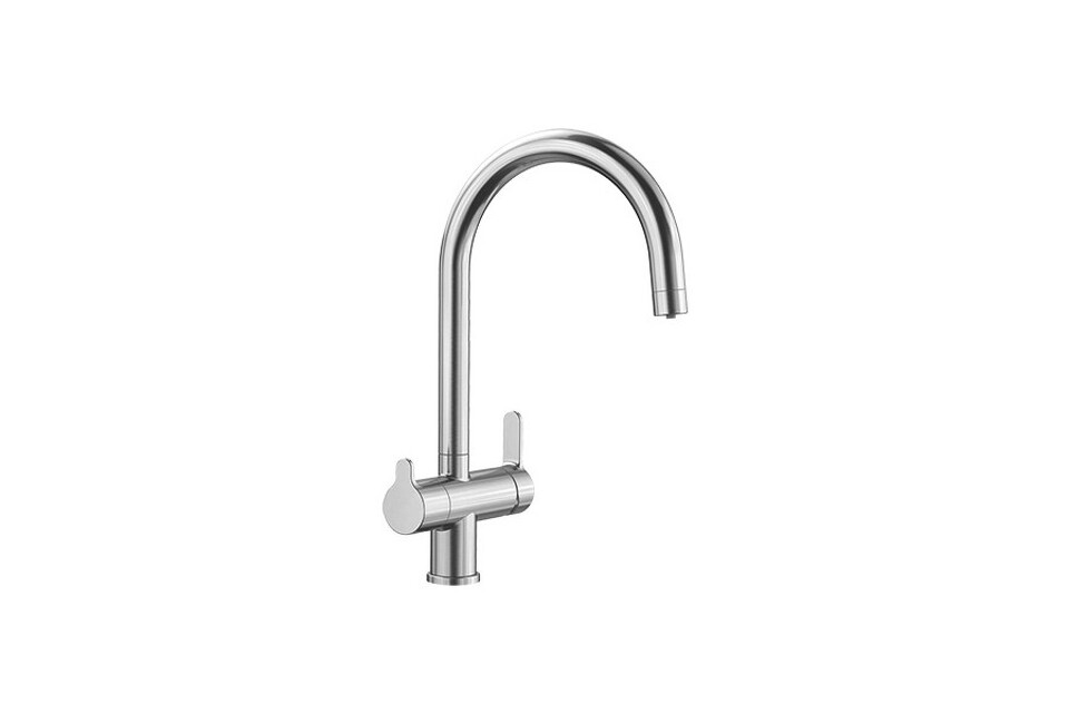 Фото Смеситель для кухни Blanсo TRIMA нержавеющая сталь UltraResist