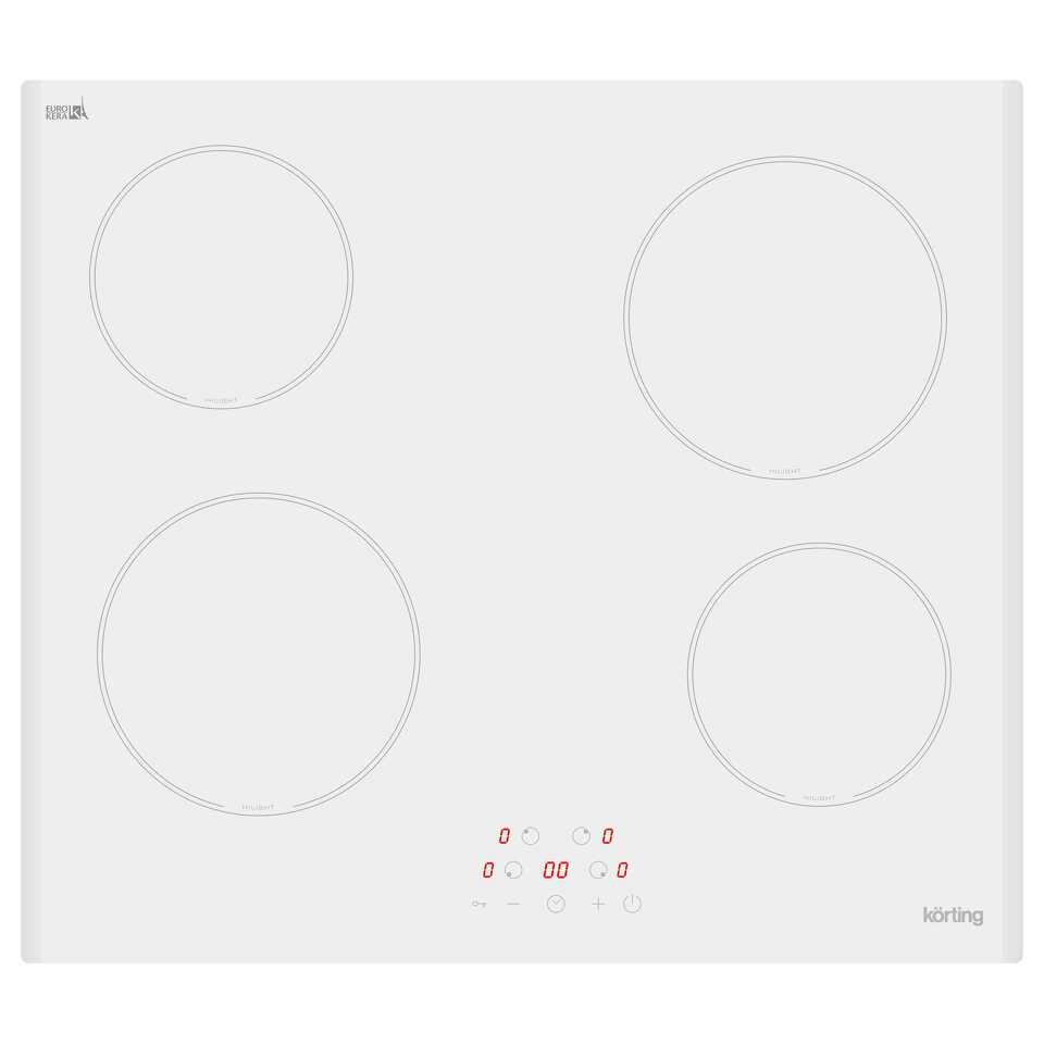 Фото Электрическая варочная панель Körting HK 60003 BW