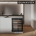 Превью картинка Шкаф винный  Винный холодильник (шкаф) компрессорный Dunavox 46 бут DAU-46.138B #6