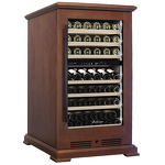 Превью картинка Шкаф винный  Meyvel Винный холодильник (шкаф) компрессорный MEYVEL MV77PRO-KBT2 (Итальянский орех) #1