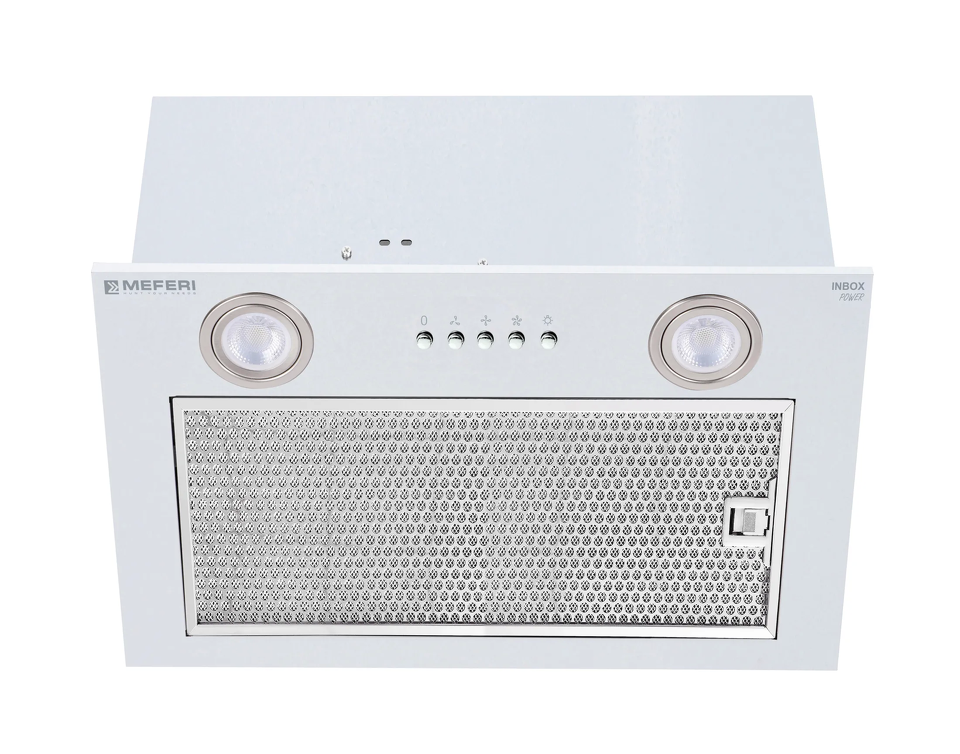 Фото Полновстраиваемая вытяжка Meferi INBOX45WH POWER