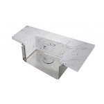 Превью картинка Металлическая мойка Omoikiri Kasen 53-26-INT-LG нерж. сталь/светлое золото #3