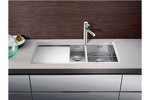 Превью картинка Смеситель для кухни Blanсo LINEE-S сталь с матовой полировкой #19