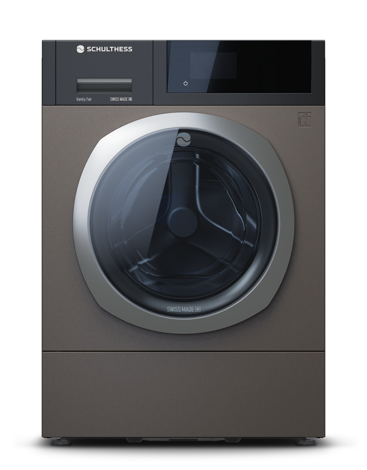 Фото Стиральная машина с фронтальной загрузкой Schulthess коллекция золото мокко с серебром (левая)
