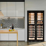 Превью картинка Шкаф винный  Meyvel Винный холодильник (шкаф) компрессорный MEYVEL MV106-KBT2 (Slim) #18