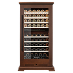 Превью картинка Шкаф винный  Meyvel Винный холодильник (шкаф) компрессорный MEYVEL MV99PRO-KBT2 (Итальянский орех) #5