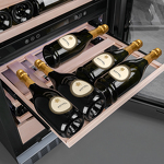 Превью картинка Шкаф винный  Meyvel Винный холодильник (шкаф) компрессорный MEYVEL MV98-KST3 (Slim) #9