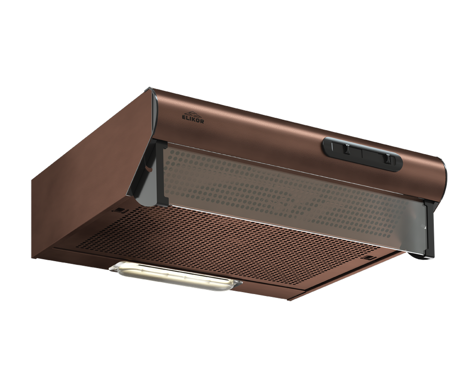 Фото Козырьковая вытяжка Elikor Davoline 60П-290-П3Л медь