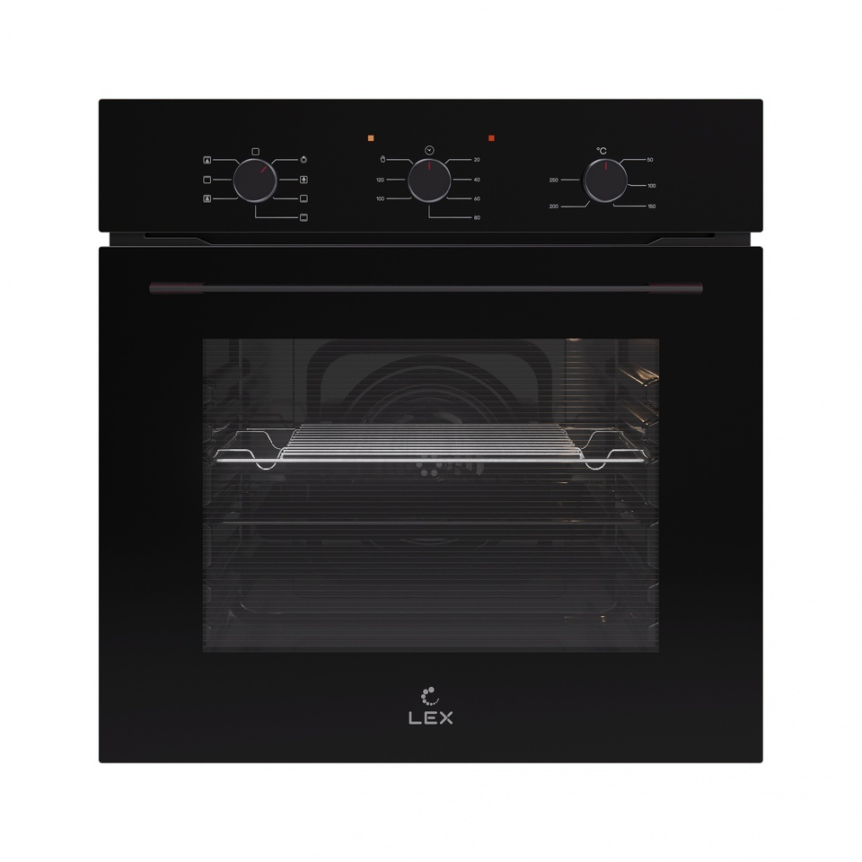 Фото Электрический духовой шкаф Lex EDM 075 BBL духовой шкаф