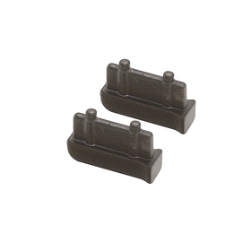 Картинка Duslar Заглушка для ограничительного профиля ELLIOT, 2 шт., коричневый