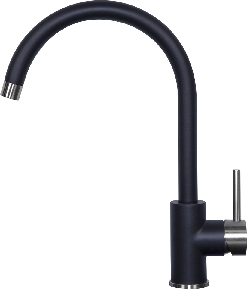 Фото Смеситель для кухни Zigmund & Shtain ZS 1600 Чёрный базальт