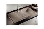 Превью картинка Гранитная мойка Blanсo METRA XL 6S SILGRANIT PuraDur темная скала с клапаном-автоматом #3