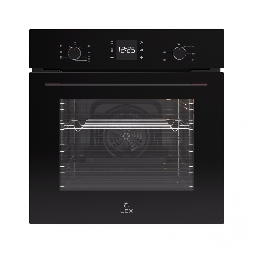 Фото Электрический духовой шкаф Lex EDM 076 BBL духовой шкаф