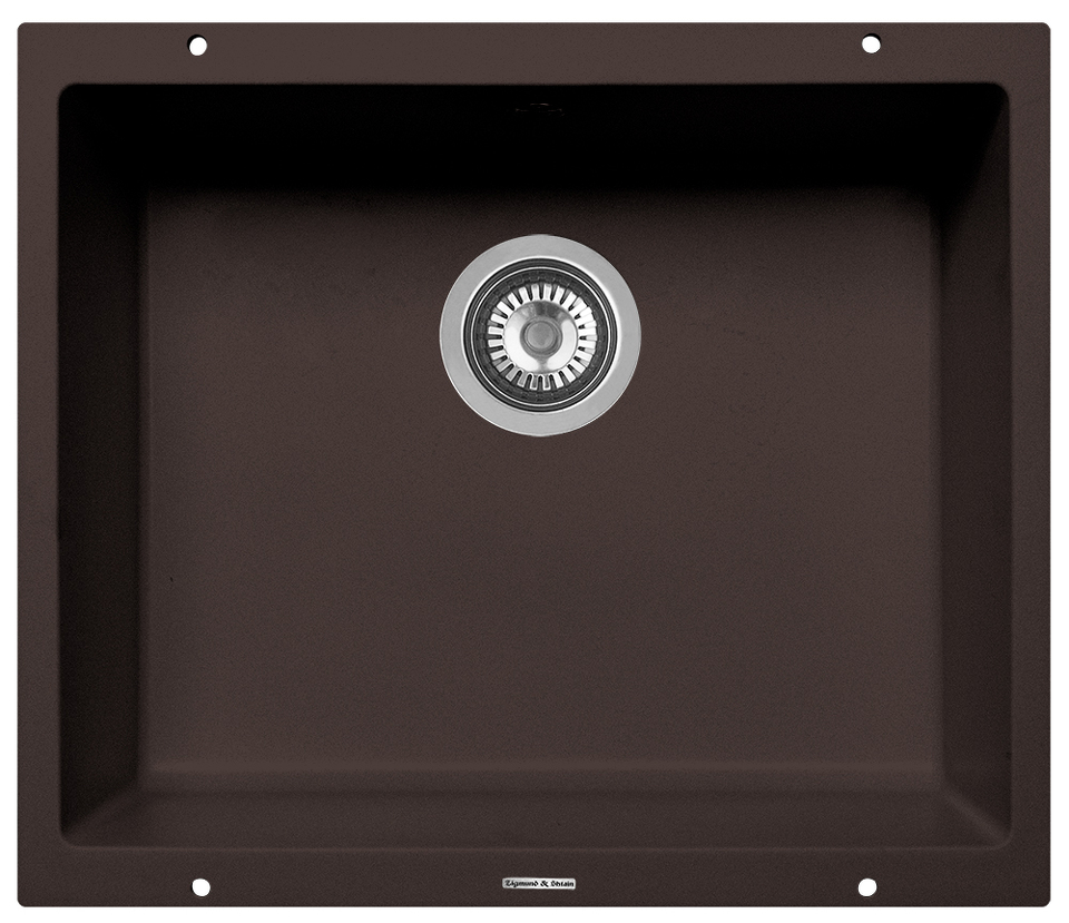 Фото Гранитная мойка Zigmund & Shtain INTEGRA 500 Швейцарский шоколад