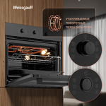 Превью картинка Электрический духовой шкаф Weissgauff EOM 266 PMB #18