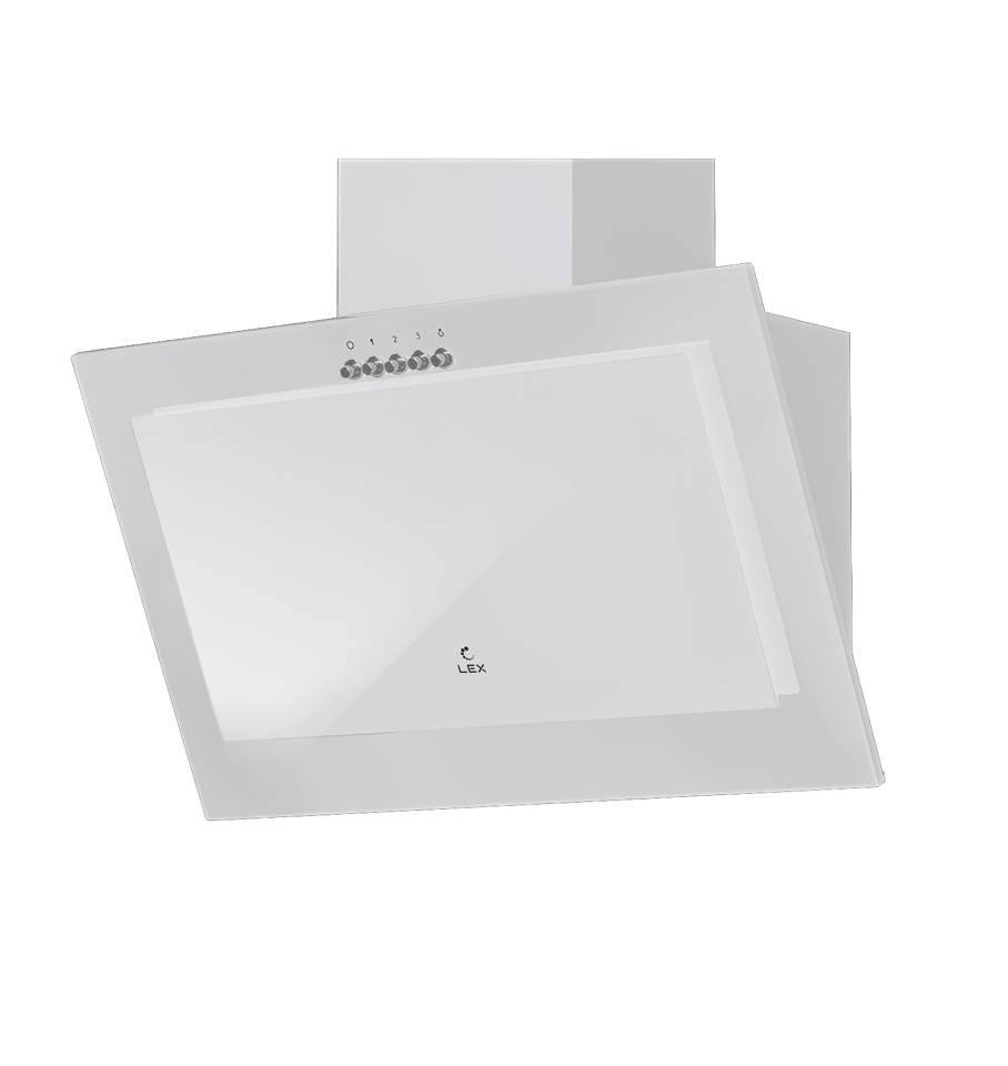 Фото Наклонная вытяжка Lex MIO G 500 WHITE воздухоочиститель