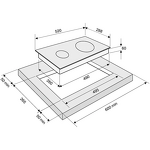Превью картинка Электрическая варочная панель домино KRONA ZAUBER 30 BL TK #12