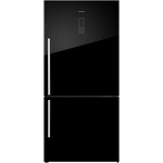 Превью картинка Холодильник с нижней морозилкой HIBERG RFC-60DX NFGB #2