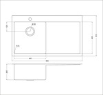 Превью картинка Металлическая мойка EMAR OL-FTL101R #6