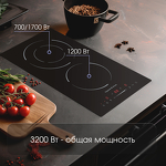 Превью картинка Электрическая варочная панель домино Zigmund & Shtain CN 50.3 B #3