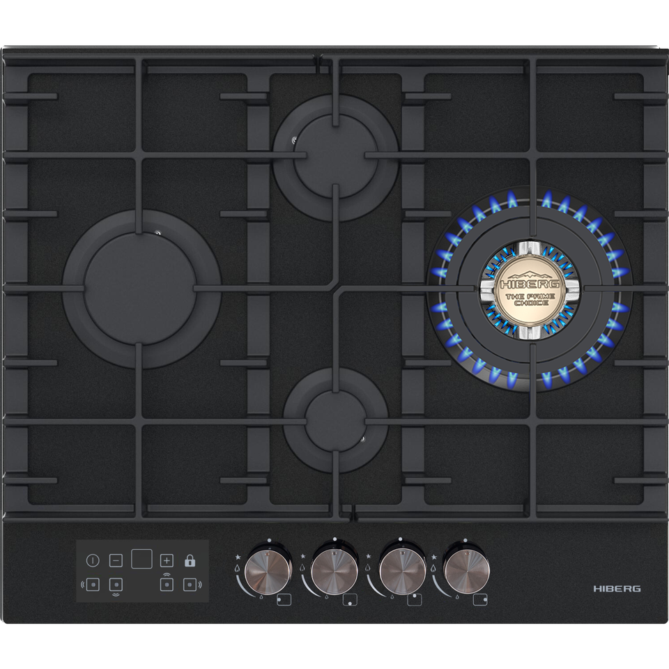 Фото Газовая варочная панель HIBERG VM 6245 B