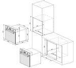 Превью картинка Электрический духовой шкаф Weissgauff EOA 39 PDX #18