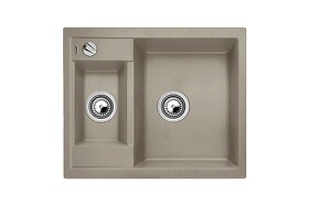 Картинка Blanсo METRA 6 SILGRANIT PuraDur серый беж с клапаном-автоматом