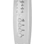 Превью картинка Вентилятор Lex LXFC 8320, 16" напольный вентилятор с ПДУ, белый #3