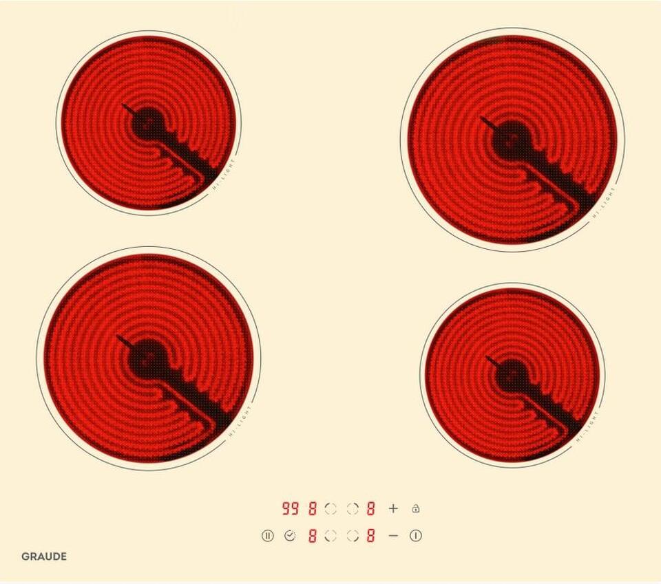 Фото Электрическая варочная панель Graude EK 60.0 C