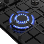 Превью картинка Газовая варочная панель Meferi MGH453BK GLASS POWER #17