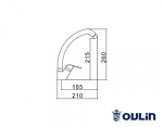 Превью картинка Смеситель для кухни Oulin OL-8000 #3