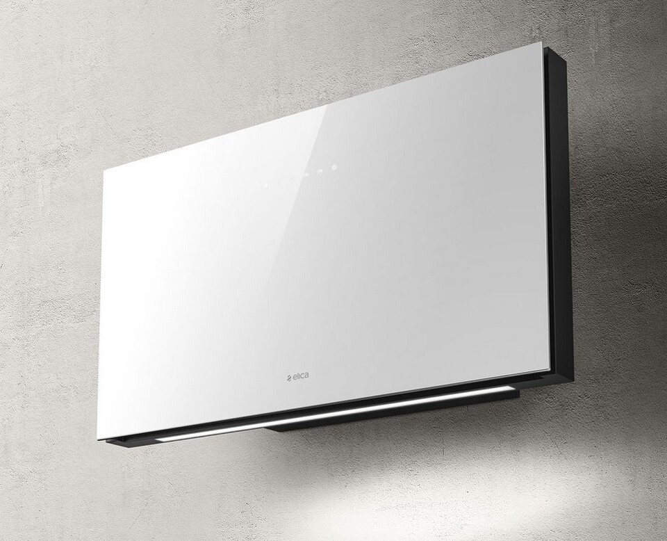 Фото Наклонная вытяжка Elica PLAT WH/F/55