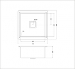Превью картинка Металлическая мойка Oulin OL-FU114 (VA8109) #3