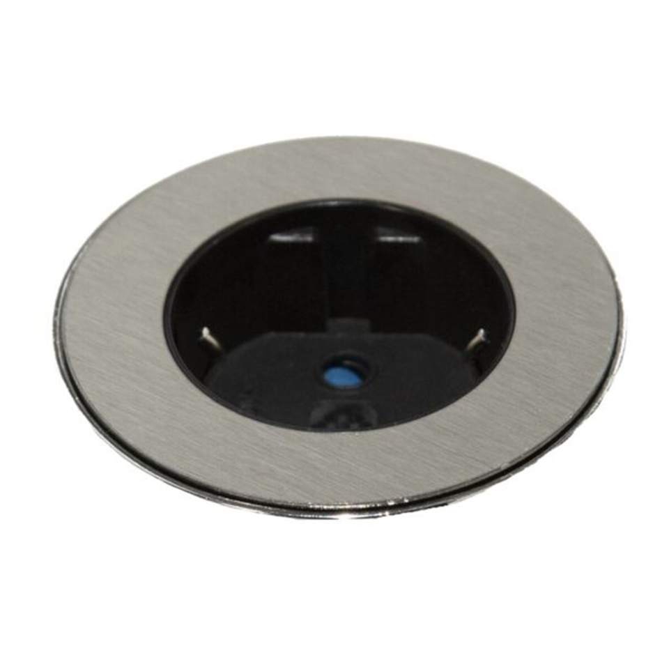 Фото ASA Розетка VERSADOT, врезная, нержавеющая сталь