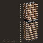 Превью картинка Шкаф винный встраиваемый Meyvel Винный холодильник (шкаф) компрессорный MEYVEL MV83-KBB2 #5