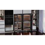 Превью картинка Шкаф винный встраиваемый Meyvel Винный холодильник (шкаф) компрессорный MEYVEL MV99PRO-KST2 #10