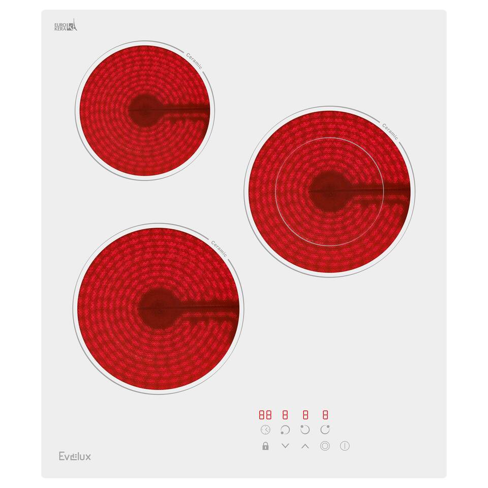 Фото Электрическая варочная панель Evelux HEV 431 W