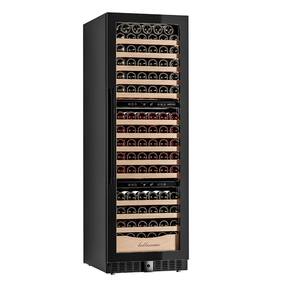 Фото Шкаф винный  Meyvel Винный холодильник (шкаф) компрессорный MEYVEL MV154PRO-KBT3