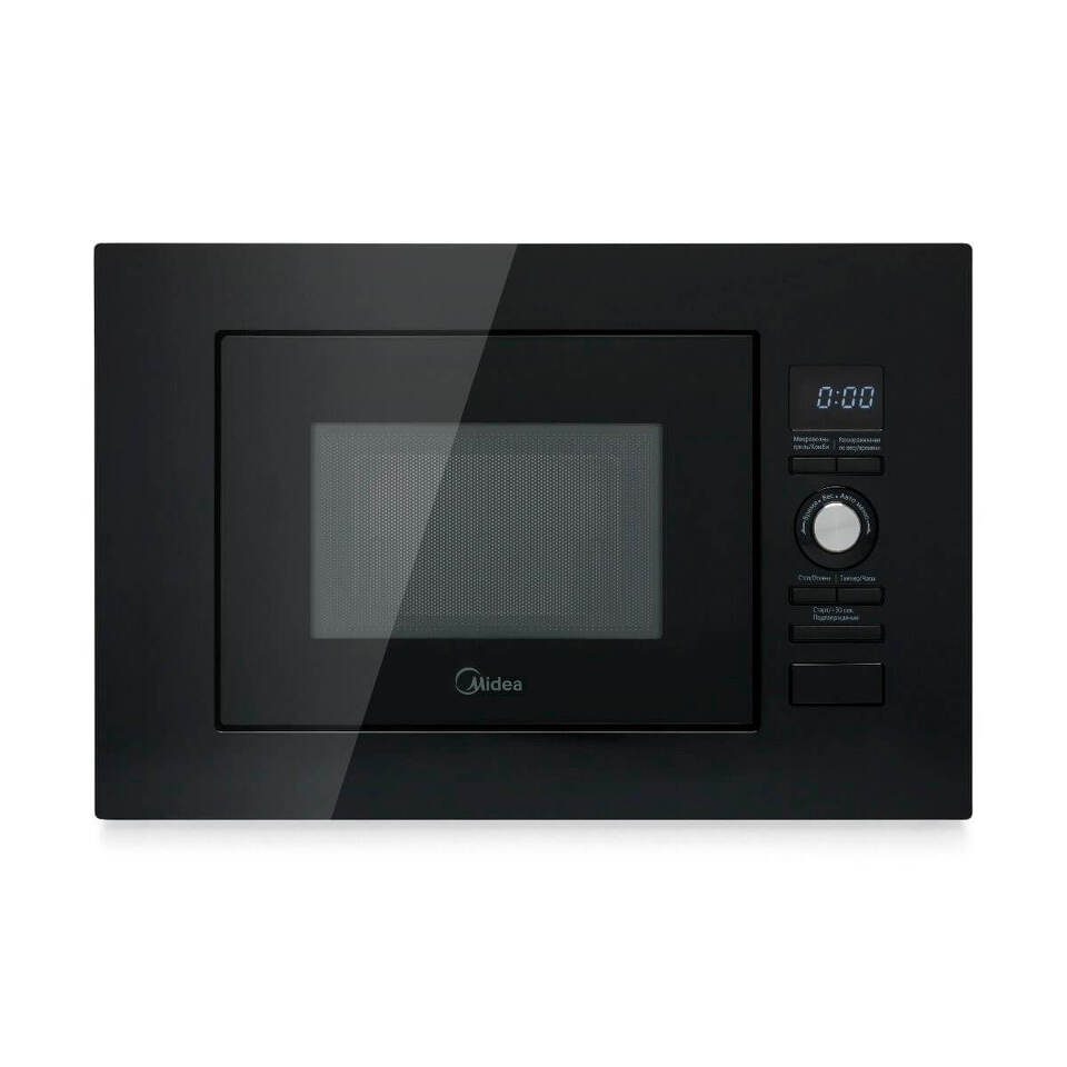 Фото Печь микроволновая встраиваемая Встраиваемая СВЧ печь Midea AG820BJU-BL