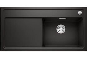 Картинка Blanсo BLANCO ZENAR XL 6S (чаша справа) SILGRANIT черный с кл.-авт. InFino