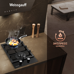 Превью картинка Газовая варочная панель домино Weissgauff HGG 320 BGL #7