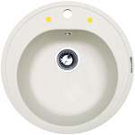 Превью картинка Гранитная мойка Zigmund & Shtain KREIS 505 Каменная соль #1