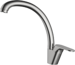 Превью картинка Смеситель для кухни GranFest Z-3323 нержавейка  Нержавеющая сталь #1